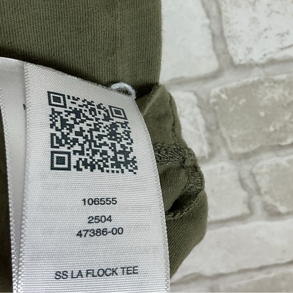 True Religion Men's Olive Green LA California Tee Size M - Picture 13 of 16